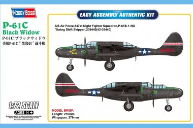 1/72 US P-61C Black Widow