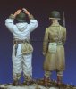 1/35 Hands up! - US Infantryman & German POW - Ardennes 1944