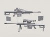 1/35 Barrett M107 Sniper Rifle Set