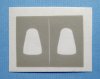 1/48 EE Lightning Dialectric Panel Masks for Airfix