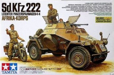 1/35 German Armored Car Sd.Kfz.222 "Africa Corps"