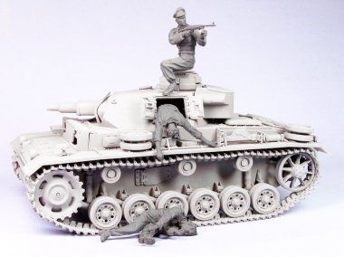 1/35 Escaping German Tank Crew #1, Summer 1941-44