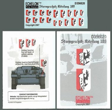 1/35 Sturmgeschutz Abteilung 189