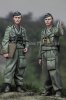 1/35 WWII German Otto Carius & NCO Set, s.Pz.Abt.502 (2 Figures)