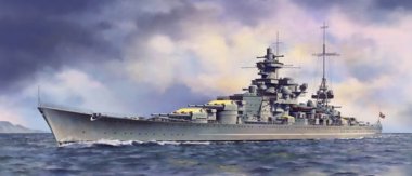 1/350 German Battleship Scharnhorst 1941
