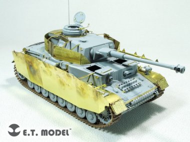 1/35 Pz.Kpfw.IV Ausf.H (Mid) w/Zimmerit Schurzen Detail Up Set