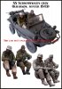 1/35 WWII German SS Schwimmwagen Crew, Kharkow, Winter 1943