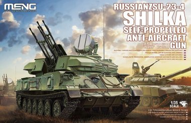 1/35 Russian ZSU-23-4 Shilka Self-Propelled Anti-Aircraft Gun