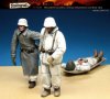 1/35 "Wounded Evacuation" German Infantrymen & Boat-Sled 1942-45