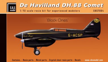 1/72 De Havilland DH-88 Comet "Black ones" Full Resin Kit