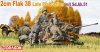 1/35 2cm Flak 38 Late Production mit Sd.Ah.51