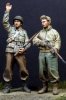 1/35 WWII US Infantry Set (2 Figures)