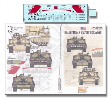 1/35 US Army M1A1s & M1A2 SEP TUSK in Iraq