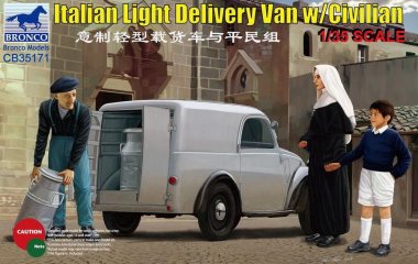 1/35 Italian Light Delivery Van w/Civilian