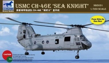 1/350 USMC CH-46E Sea Knight (4 Kits)