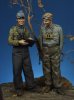 1/35 WWII German Panzer Officer & NCO