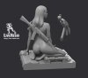 1/16 Becca - Resin Girl Figure with AN-94 Abakan and Base