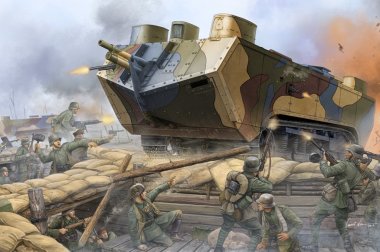1/35 French Saint-Chamond Heavy Tank Early