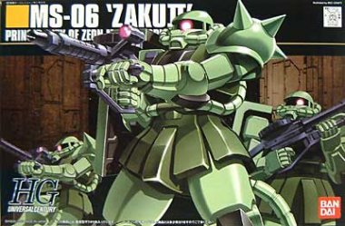 HGUC 1/144 MS-06 Zaku II