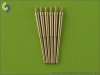 1/700 German 28cm L/52 (11in) SK C/28 Barrels (6 pcs)