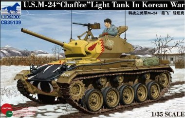 1/35 US M24 Chaffee Light Tank in Korean War