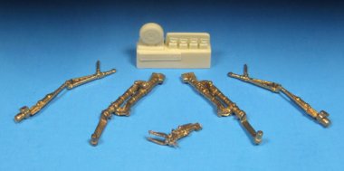 1/48 Sea Fury Brass Landing Gear, Early Style