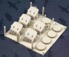 1/350 WWII USN 5-inch L/38 Twin Mount Mk.32 without Blastbags
