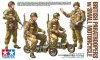 1/35 WWII British Paratroopers w/Small Motorcycle