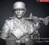 1/10 WWII German Wehrmacht MG34 Gunner, France 1940