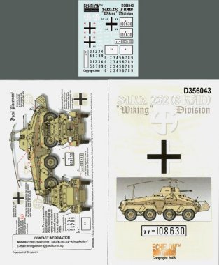 1/35 Sd.Kfz.232 (8 RAD) Wiking Division