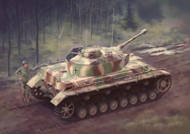 1/35 Pz.Bef.Wg.IV Ausf.J, Fahrgestell Nr.92200 w/Zimmerit