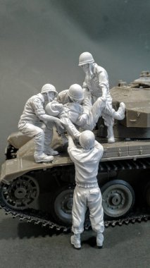 1/35 IDF Soldiers Casualty 1973