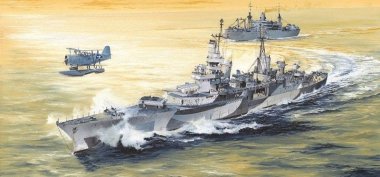 1/350 USS Indianapolis CA-35 1944, Portland Class Heavy Cruiser