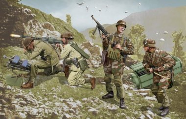 1/35 German Brandenburg Troops, Leros 1943