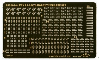 1/700 Modern USN F/A-18C/D Hornet Upgrade Set