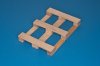 1/35 Natural Wood Pallets (4 pcs, Self Assembly Kit)