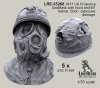 1/35 M17 US Protective Gasmask with Hood & M1 Helmet
