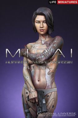 1/12 MIRAI "Humanoid Cyborg Assassin A.D.2074"