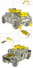 1/72 US M1114 Humvee Up-Armored Tactical Vehicle w/GPK Turret