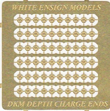 1/350 WWII German Navy Depth Charge End Caps