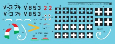 1/72 Messerschmitt Bf109G-6 in Hungarian Service #2