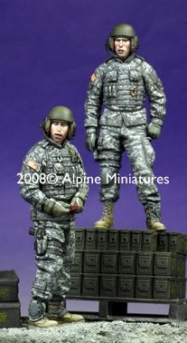 1/35 Modern US AFV Crew Set (2 Figures)