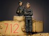 1/35 WWII German Panzer Commander Set (2 Figures)