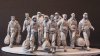 1/32 USAAF B-17 Crew (10 Figures w/Base)