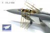 1/72 J-10S Vigorous Dragon Detail Up Etching Parts for Trumpeter