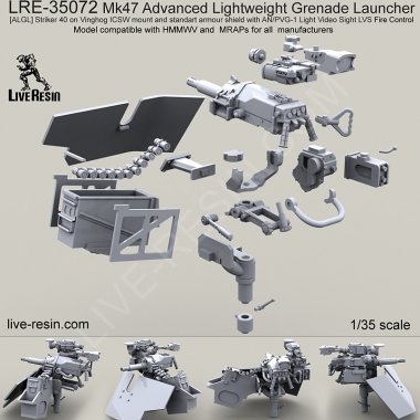 1/35 MK47 Advanced Lightweight Grenade Launcher #4