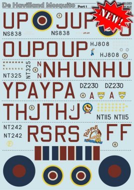 1/48 De Havilland Mosquito Part.1