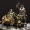 1/35 WWII German Motorcycle Crew