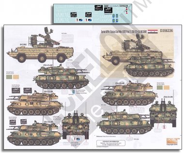 1/35 Syrian AFVs (Syrian Civil War 2011) Pt.2, ZSU-23-4 & 9K33M2