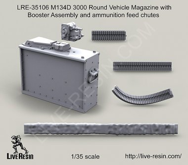 1/35 M134D 3000 Round Vehicle Magazine